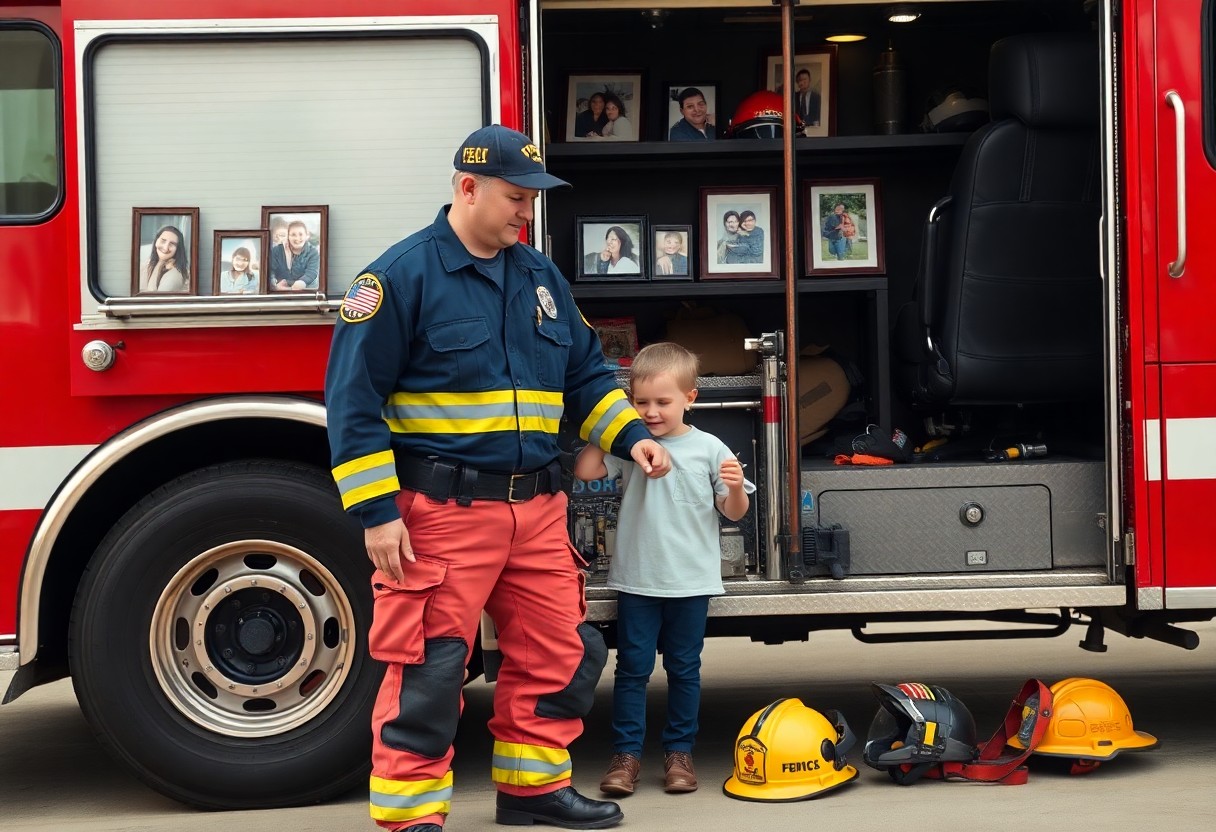 balancing firefighting duty and family life