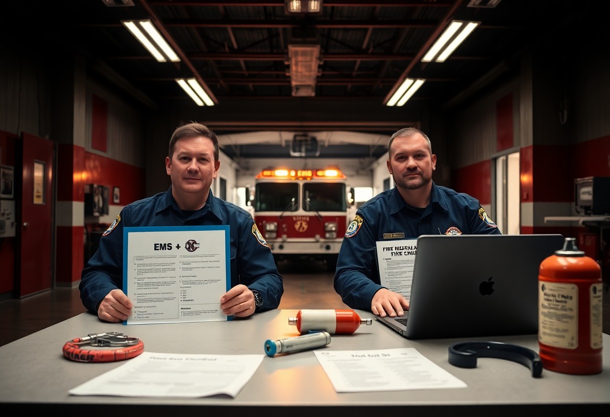 How‑To Combine EMS And Fire Maintenance Checklists For Volunteer Rescue Teams 2 combining ems and fire checklists for volunteers bor