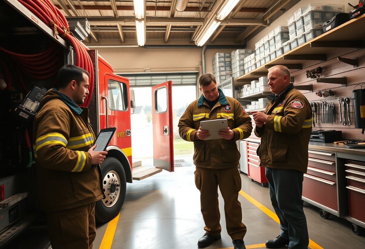 streamlining equipment maintenance for volunteer firefighters qjs